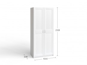 2.06.01.050.4 МАКС шкаф 2 двери 100х61х233 серый RU в Урае - uray.ok-mebel.com | фото 4