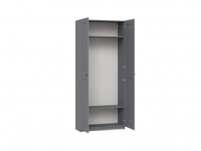 2.06.01.060.4 МАКС шкаф 2 двери 100х38х233 серый RU в Урае - uray.ok-mebel.com | фото 2