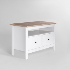 2.08.03.080.14 САГА тумба 2 ящика белая/ясень RU в Урае - uray.ok-mebel.com | фото