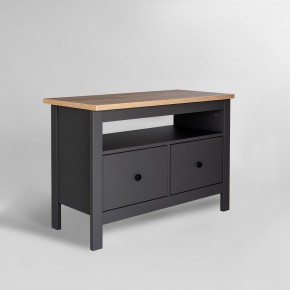 2.08.03.080.15 САГА тумба 2 ящика серая/ясень RU в Урае - uray.ok-mebel.com | фото
