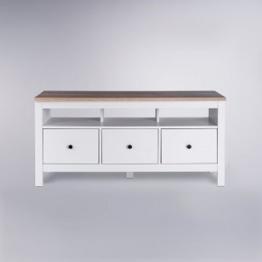 2.08.03.090.14 САГА тумба 3 ящика белая/ясень RU в Урае - uray.ok-mebel.com | фото 2