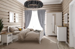 2.08.04.070.14 САГА кровать двойная 160х200 белая/ясень в Урае - uray.ok-mebel.com | фото 4