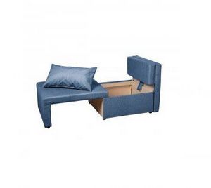 Кресло-кровать Милена Синий в Урае - uray.ok-mebel.com | фото 2
