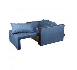 Кресло-кровать Милена с подлокотниками Синий в Урае - uray.ok-mebel.com | фото 2