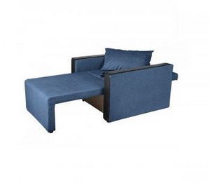 Кресло-кровать Милена с подлокотниками Синий в Урае - uray.ok-mebel.com | фото 3