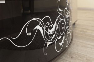Мини-стенка Зефир люкс арт. T-019.1 в Урае - uray.ok-mebel.com | фото 6