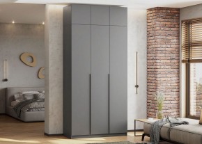 Антресоль 1200 «ШК-5» Графит серый в Урае - uray.ok-mebel.com | фото 4