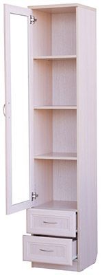 Шкаф для книг с ящиками узкий арт. 220 в Урае - uray.ok-mebel.com | фото 7