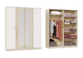 БАРИ Спальня (Дуб Сонома/Белый) модульная в Урае - uray.ok-mebel.com | фото 6