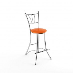 Барный стул Трилогия оранжевый-843 в Урае - uray.ok-mebel.com | фото