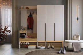 БАСКО Прихожая К11 (кашемир) в Урае - uray.ok-mebel.com | фото