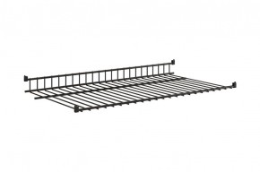 БАСКО Полка сотовая L600 (черный муар) в Урае - uray.ok-mebel.com | фото