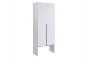 БАСКО Шкаф двухдверный L800 (белое дерево) в Урае - uray.ok-mebel.com | фото