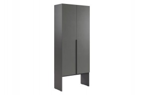 БАСКО Шкаф двухдверный L800 (графит) в Урае - uray.ok-mebel.com | фото