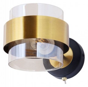 Бра Arte Lamp Carlo A8205AP-1BK в Урае - uray.ok-mebel.com | фото