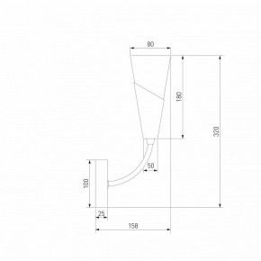 Бра Eurosvet Rhyton 60167/1 никель в Урае - uray.ok-mebel.com | фото 6