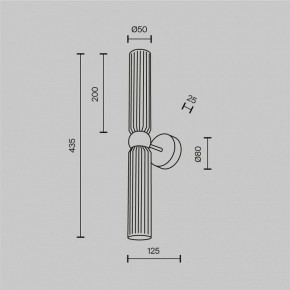 Бра Maytoni Antic MOD302WL-02GR1 в Урае - uray.ok-mebel.com | фото 4