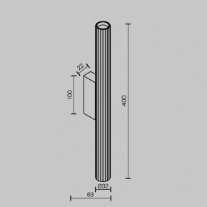 Бра Maytoni Calipso C082WL-12W2.7K-B в Урае - uray.ok-mebel.com | фото 4