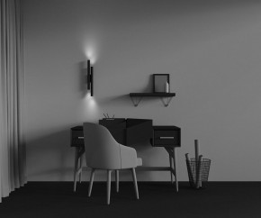 Бра Maytoni Calipso C082WL-24W2.7K-B в Урае - uray.ok-mebel.com | фото 4