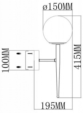 Бра Moderli Scrumbel V11562-1W в Урае - uray.ok-mebel.com | фото 6