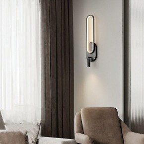 Бра с подсветкой Imperiumloft CARIT B Black carit01 в Урае - uray.ok-mebel.com | фото 4