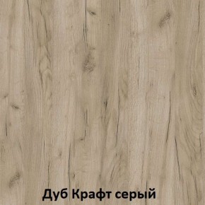 ДАРЬЯ Шкаф (Крафт серый/Крафт белый) гостиная в Урае - uray.ok-mebel.com | фото 2