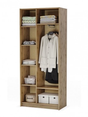 ДАРЬЯ Шкаф (Крафт серый/Крафт белый) гостиная в Урае - uray.ok-mebel.com | фото 4
