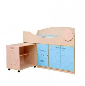 Набор мебели для детской Юниор -12.2 (700*1860) МДФ матовый в Урае - uray.ok-mebel.com | фото 4