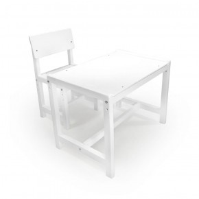Детский растущий комплект стол и стул Я САМ "Лофт" (Белый, Белый) в Урае - uray.ok-mebel.com | фото