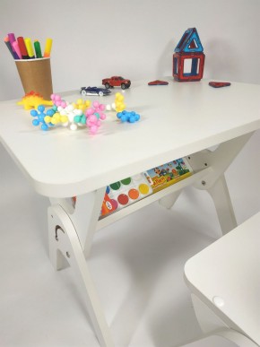 Детский растущий стол-парта и стул Я САМ "Умка" (Белый) в Урае - uray.ok-mebel.com | фото 6