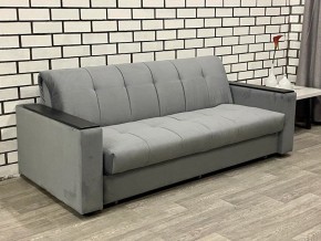 Диван Аккордеон 1280*2000 НПБ подлокотник ПРЯМОЙ накладки МДФ в Урае - uray.ok-mebel.com | фото