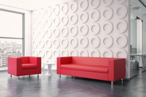 Диван двухместный Алекто Consul натуральная кожа в Урае - uray.ok-mebel.com | фото 6