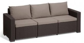 Диван Калифорния 3-х местный (California 3 Sofa), коричневый в Урае - uray.ok-mebel.com | фото 2