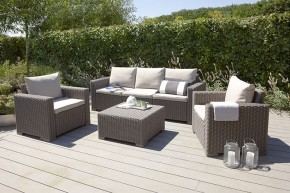 Диван Калифорния 3-х местный (California 3 Sofa), коричневый в Урае - uray.ok-mebel.com | фото 3