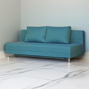 Диван-кровать Комфорт ЛАЙТ без подлокотников (2 подушки) BALTIC AZURE в Урае - uray.ok-mebel.com | фото