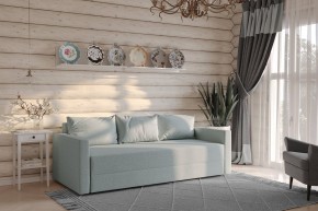 Диван-кровать Вало мятно-серый, ткань рогожка в Урае - uray.ok-mebel.com | фото 2