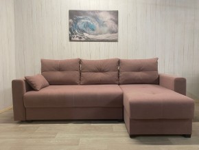 Диван угловой Комфорт-3 (НПБ) велюр Luma 16 в Урае - uray.ok-mebel.com | фото
