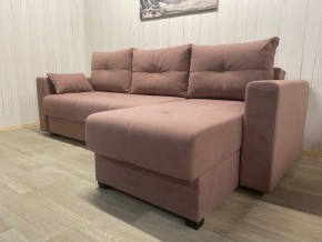 Диван угловой Комфорт-3 (НПБ) велюр Luma 16 в Урае - uray.ok-mebel.com | фото 2