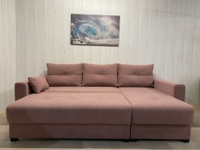 Диван угловой Комфорт-3 (НПБ) велюр Luma 16 в Урае - uray.ok-mebel.com | фото 4