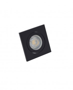 DK2016-BK Встраиваемый светильник, IP 20, 50 Вт, GU10, черный, алюминий в Урае - uray.ok-mebel.com | фото
