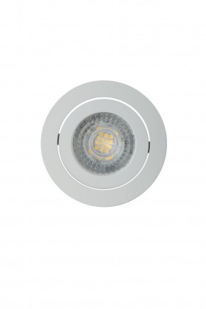 DK2017-WH Встраиваемый светильник, IP 20, 50 Вт, GU10, белый, алюминий в Урае - uray.ok-mebel.com | фото