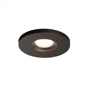 DK2036-BK Встраиваемый светильник влагозащ., IP 44, до 15 Вт, GU10, LED, черный, алюминий в Урае - uray.ok-mebel.com | фото 3