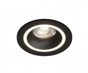 DK2060-BK Встраиваемый светильник IP 20, до 15 Вт, GU10, LED, черный, алюминий в Урае - uray.ok-mebel.com | фото