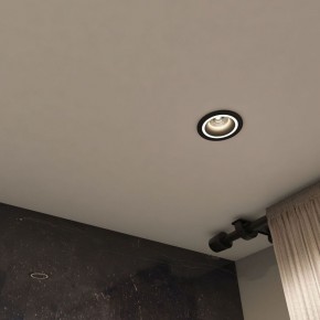 DK2060-BK Встраиваемый светильник IP 20, до 15 Вт, GU10, LED, черный, алюминий в Урае - uray.ok-mebel.com | фото 4