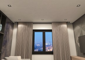 DK2061-BK Встраиваемый светильник IP 20, до 15 Вт, GU10, LED, черный, алюминий в Урае - uray.ok-mebel.com | фото 3
