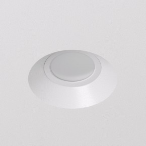 DK2081-WH Встраиваемый точечный светильник для натяжных ПВХ потолков INVIZ, IP 20, до 9 Вт, GU10, LED, белый, ABS-пластик в Урае - uray.ok-mebel.com | фото 2