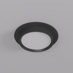 DK2090-BK Встраиваемый светильник FLAT, IP 20, до 15 Вт, GX53, LED, черный, алюминий в Урае - uray.ok-mebel.com | фото 2