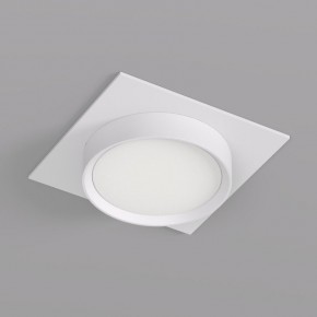 DK2091-WH Встраиваемый светильник FLAT, IP 20, до 15 Вт, GX53, LED, белый, алюминий в Урае - uray.ok-mebel.com | фото 2