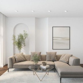 DK2091-WH Встраиваемый светильник FLAT, IP 20, до 15 Вт, GX53, LED, белый, алюминий в Урае - uray.ok-mebel.com | фото 5