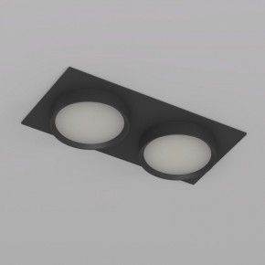 DK2092-BK Встраиваемый светильник FLAT, IP 20, до 15 Вт, GX53, LED, черный, алюминий в Урае - uray.ok-mebel.com | фото 5